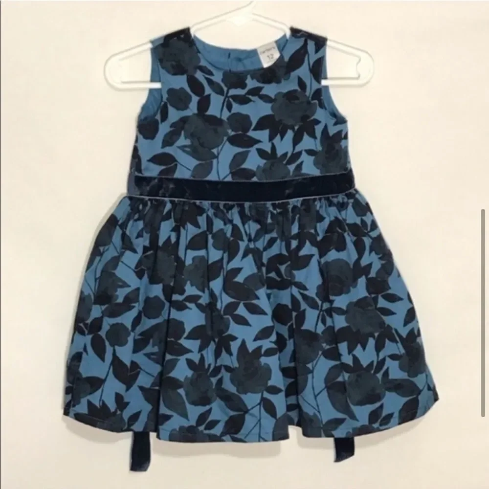Carter’s Blue Floral Dress